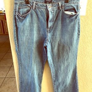 Boot Cut Faded Jeans